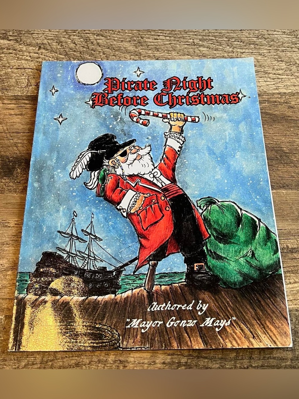 Pirate Night Before Christmas Paperback Children's Book